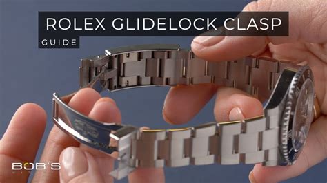 bracciale peologio rolex|rolex glidelock.